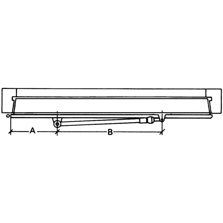 Dörrbroms 523t/2 /fix ASSA DÖRRBROMS FIX 523T/2 BRUN – bild 4