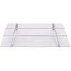 Dörrtak silver och transparent PET vidaXL 150 x 90 cm – miniatyr 2