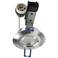 DOWNL GU10 RUND IP44 ALU