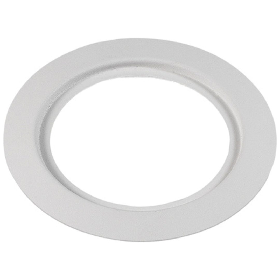 Downl platta 130mm rund Vit Unilamp