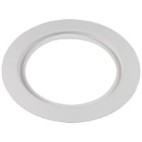 Downl platta 130mm rund Vit Unilamp
