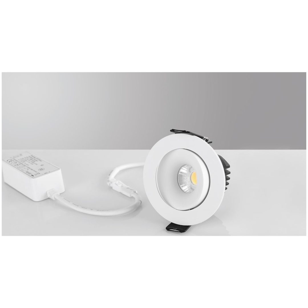 Downlight BE-3052, LED, 360 lm, 790 cd, 3000K, 230V, 6 st MALMBERGS