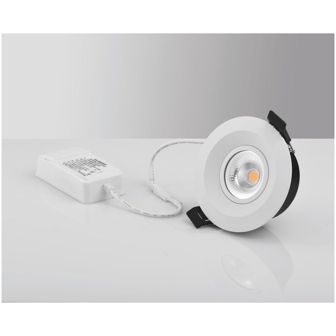 Downlight BE-8853, LED, 450 lm, 640 cd, 3000K, 230V MALMBERGS