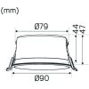 Downlight Hide-a-lite Optic Deep ISO, Hide-a-Lite – miniatyr 2