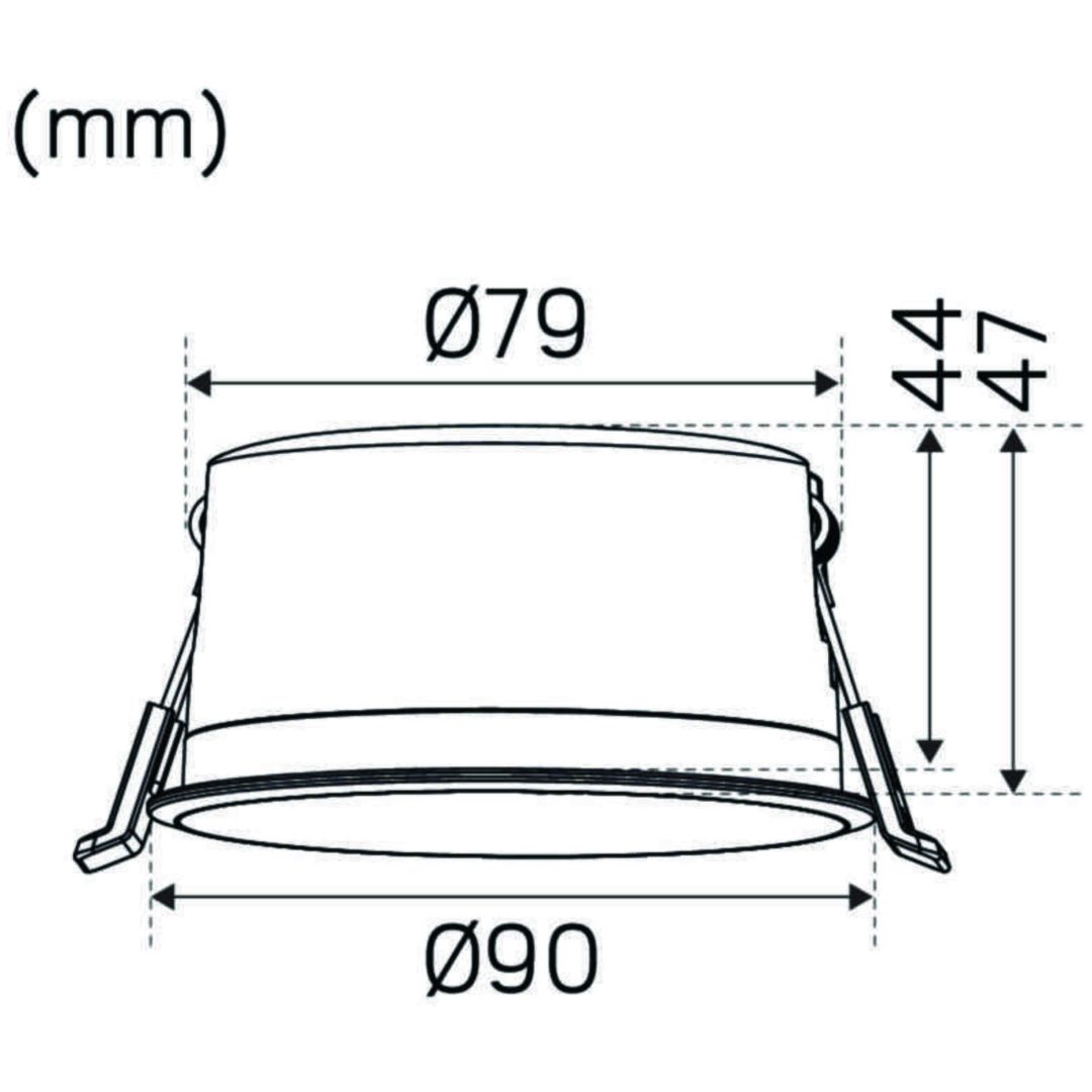 Downlight Hide-a-lite Optic Deep ISO, Hide-a-Lite – bild 2