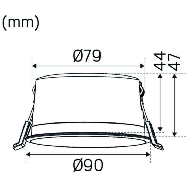Downlight Hide-a-lite Optic Deep ISO, Hide-a-Lite – bild 2