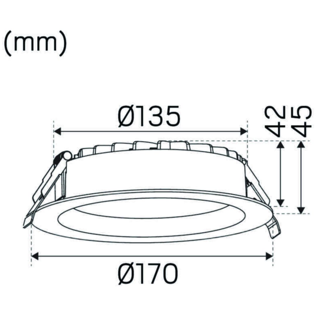 Downlight Hide-a-lite Plano Basic, Hide-a-Lite – bild 2