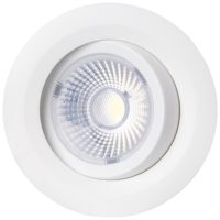 Downlight LED DL Gyro 8W 2700K M Vit Unilamp