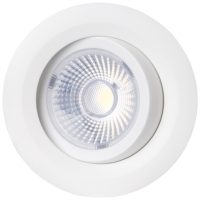 Downlight LED DL Gyro 8W 3000K M Vit Unilamp