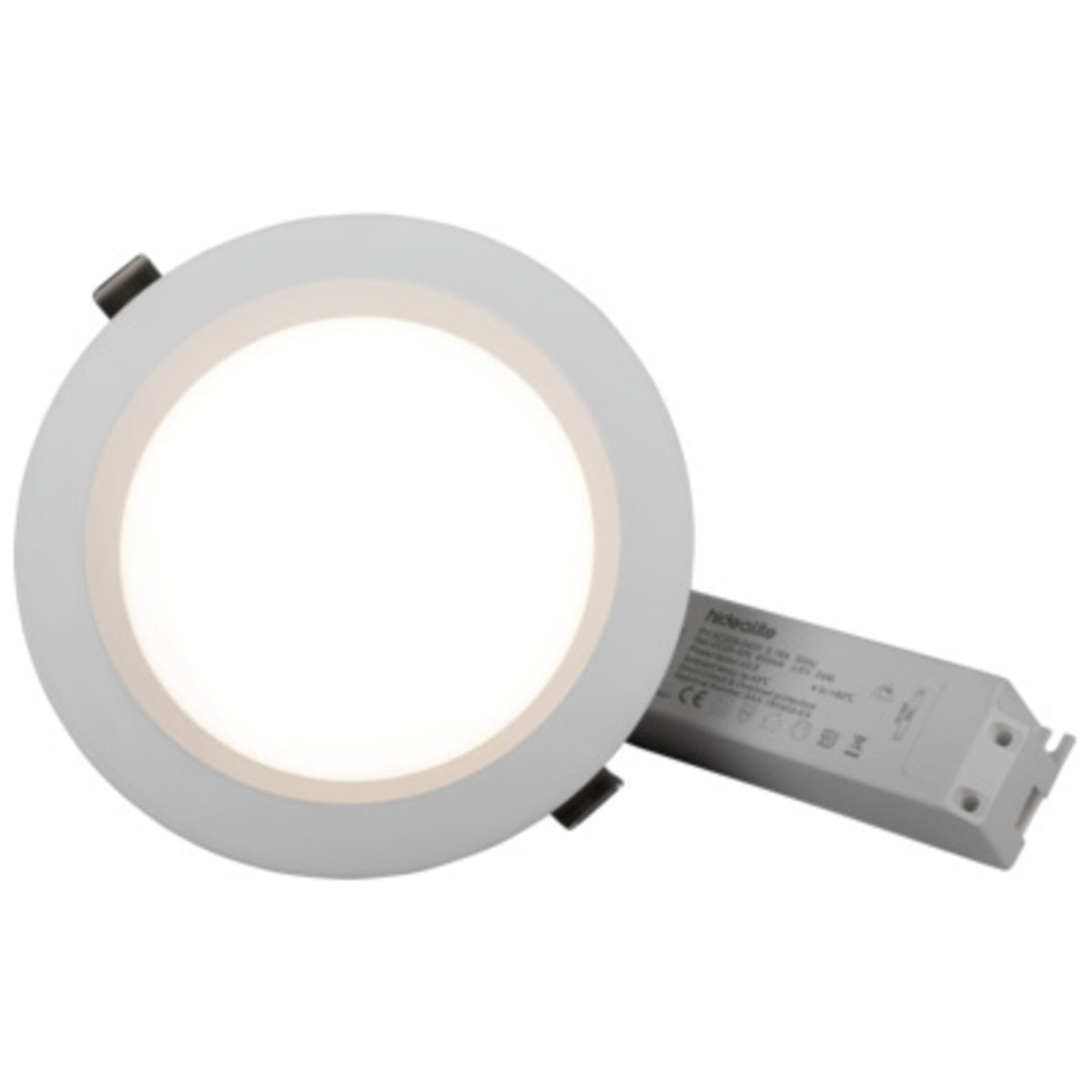 Downlight LED DL Plano Basic 190 Vit Hide-a-lite