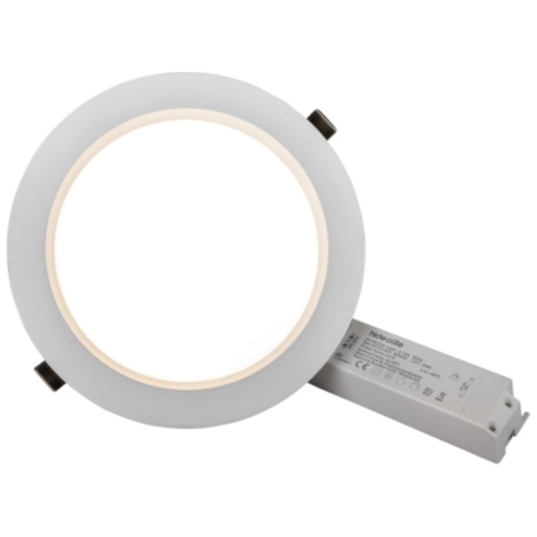 Downlight LED DL Plano Basic 230 Vit Hide-a-lite