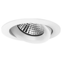 Downlight LED DL WLD R74 tilt 36g 27K vit Westal