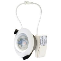 Downlight LED Down. Gyro 6pk 2700K Vit Zebra