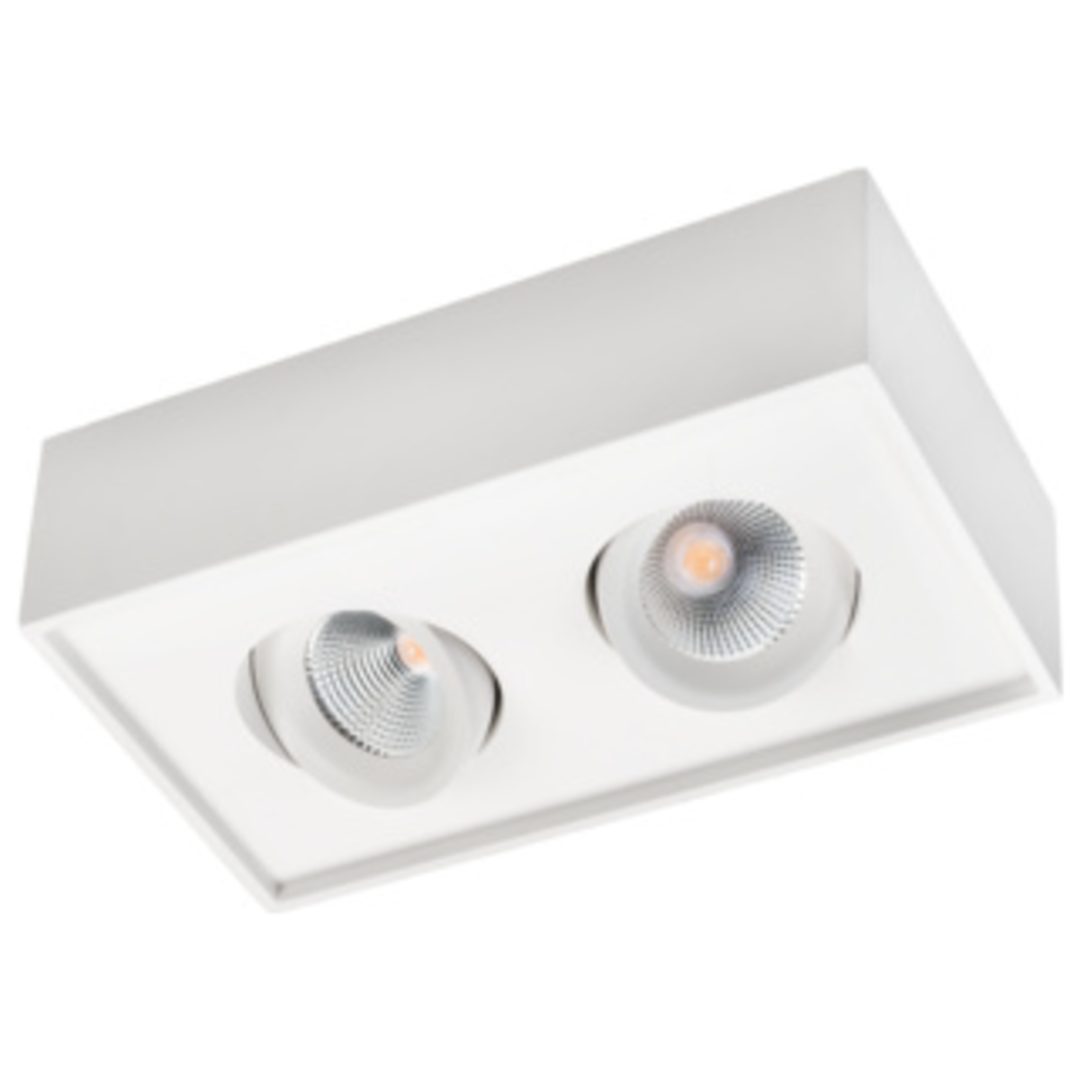 Downlight LED Downl Cube Lux 2x Vit 2700K SG Armaturen