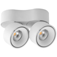 Downlight LED Downl Moon Tilt 2x8W Designlight