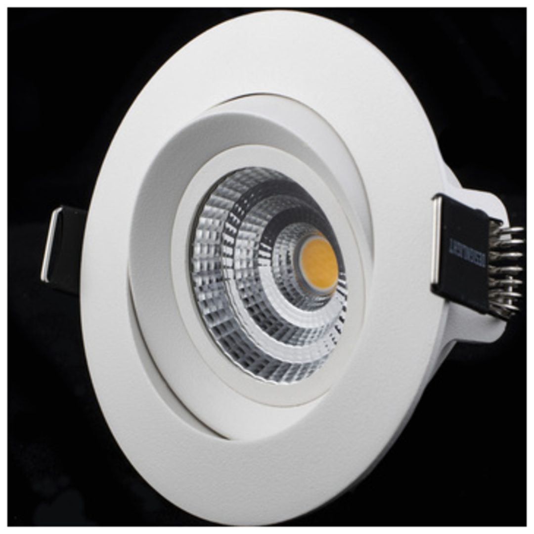 Downlight LED Downl MPT-276MW Tilt 7W 6-p Designlight