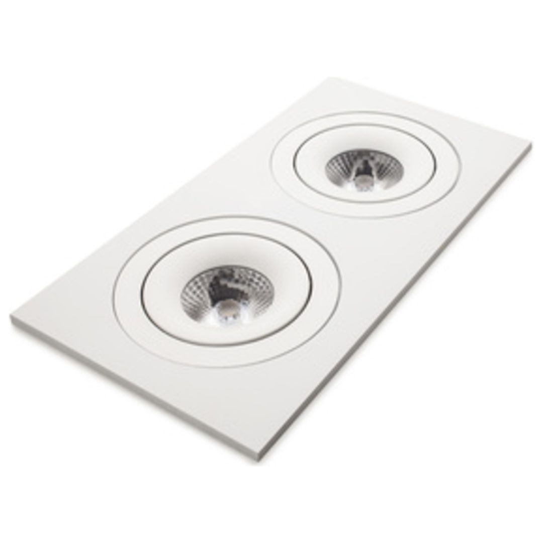 Downlight LED Tillb. Dekorram 2 Vit Zebra