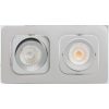 Downlight MD-125, LED, 2x6W, Silver, IP21 MALMBERGS – miniatyr 2
