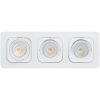 Downlight MD-125, LED, 3x6W, Vit, IP21 MALMBERGS – miniatyr 2