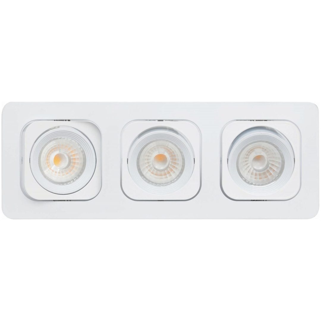 Downlight MD-125, LED, 3x6W, Vit, IP21 MALMBERGS – bild 2