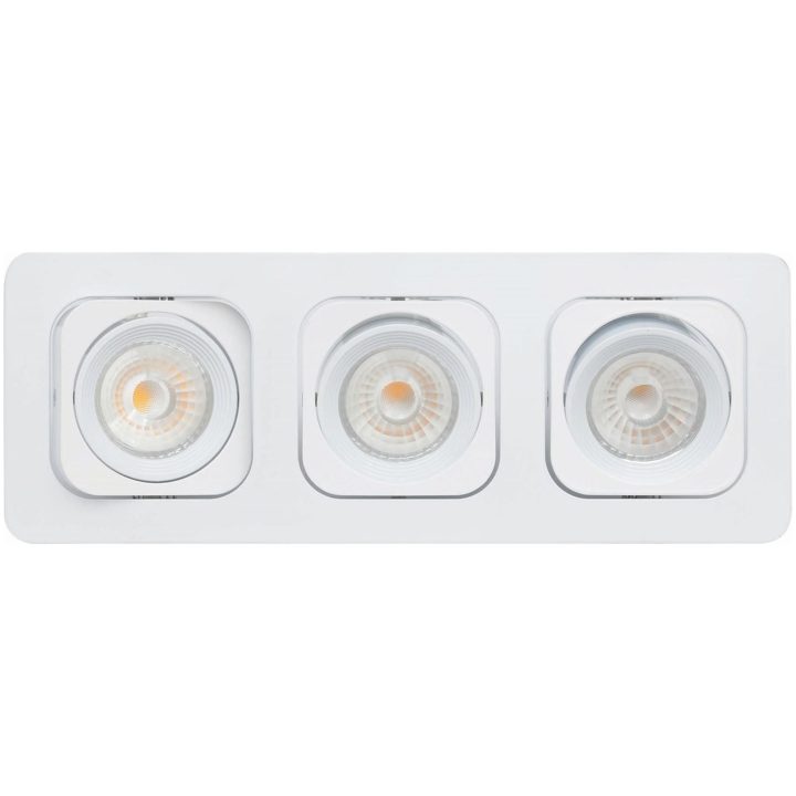 Downlight MD-125, LED, 3x6W, Vit, IP21 MALMBERGS – bild 2