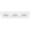 Downlight MD-125, LED, 3x6W, Vit, IP21 MALMBERGS – miniatyr 1