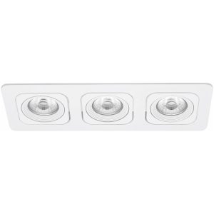 Downlight MD-125, LED, 3x6W, Vit, IP21 MALMBERGS