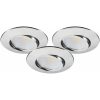 Downlight MD-230, LED, 3x5W, Krom, IP44, 3-pack MALMBERGS – miniatyr 4