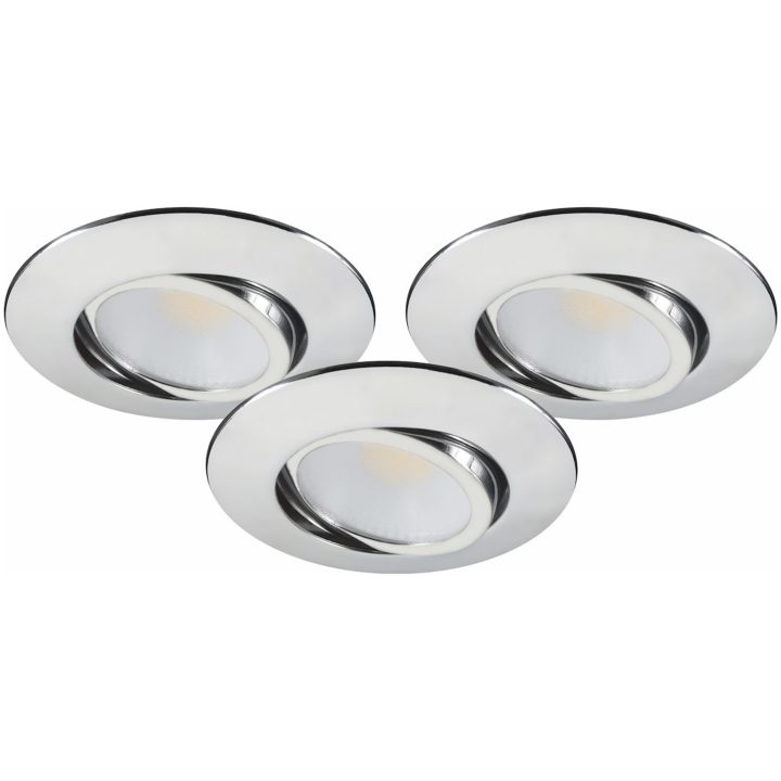 Downlight MD-230, LED, 3x5W, Krom, IP44, 3-pack MALMBERGS – bild 4