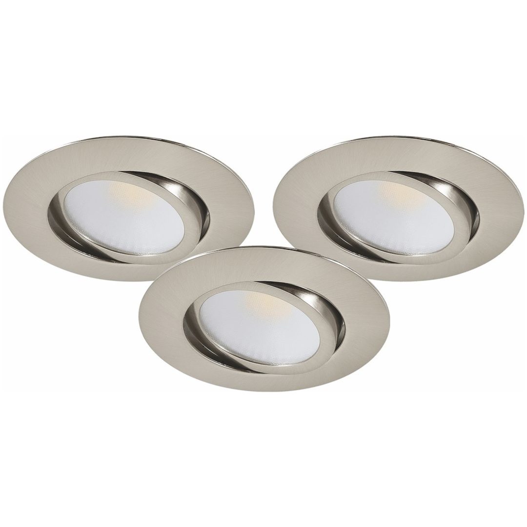Downlight MD-230, LED, 3x5W, Satin, IP44, 3-pack MALMBERGS – bild 4