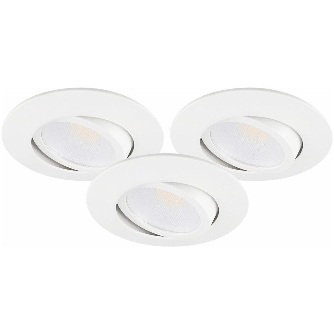 Downlight MD-230, LED, 3x5W, Vit, IP44, 3-pack MALMBERGS – bild 4
