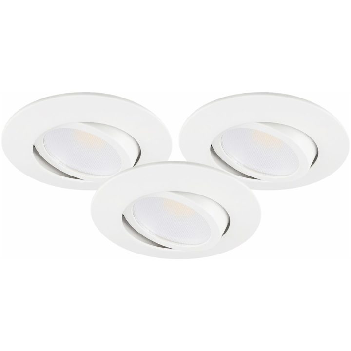 Downlight MD-230, LED, 3x5W, Vit, IP44, 3-pack MALMBERGS – bild 4