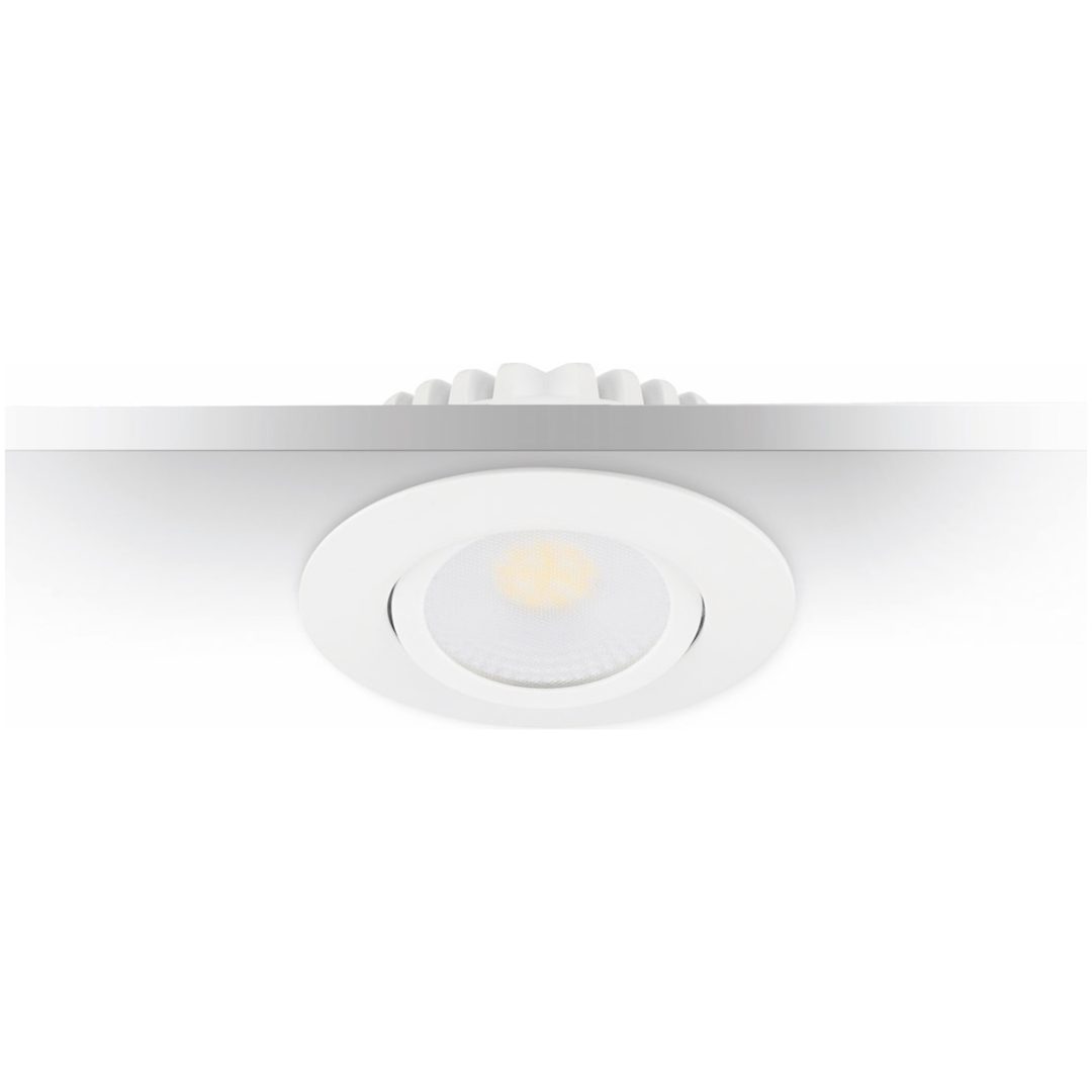 Downlight MD-230, LED, 3x5W, Vit, IP44, 3-pack MALMBERGS – bild 2