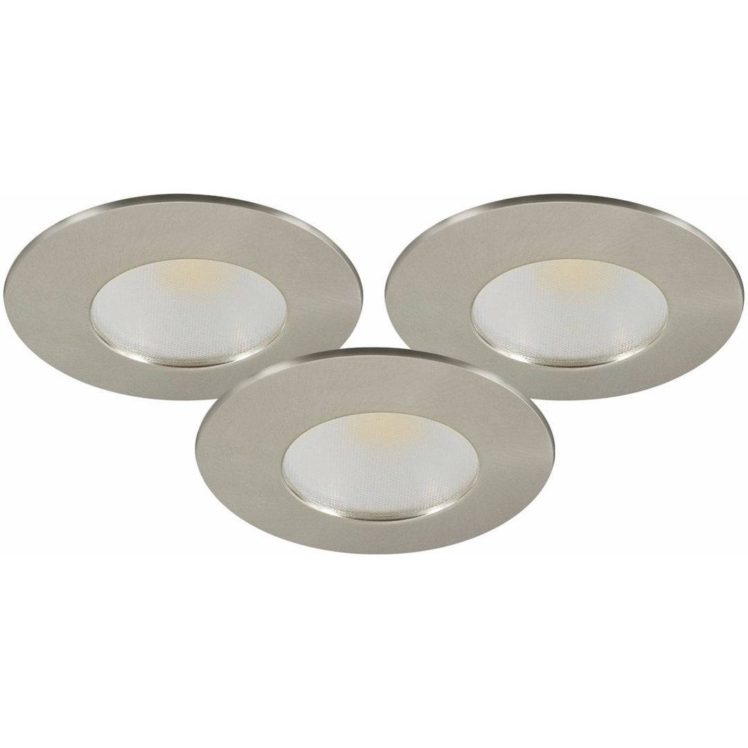 Downlight MD-231, LED, 3x5W, Satin, IP44, 3-pack MALMBERGS – bild 3