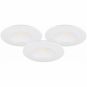 Downlight MD-231, LED, 3x5W, Vit, IP44, 3-pack MALMBERGS