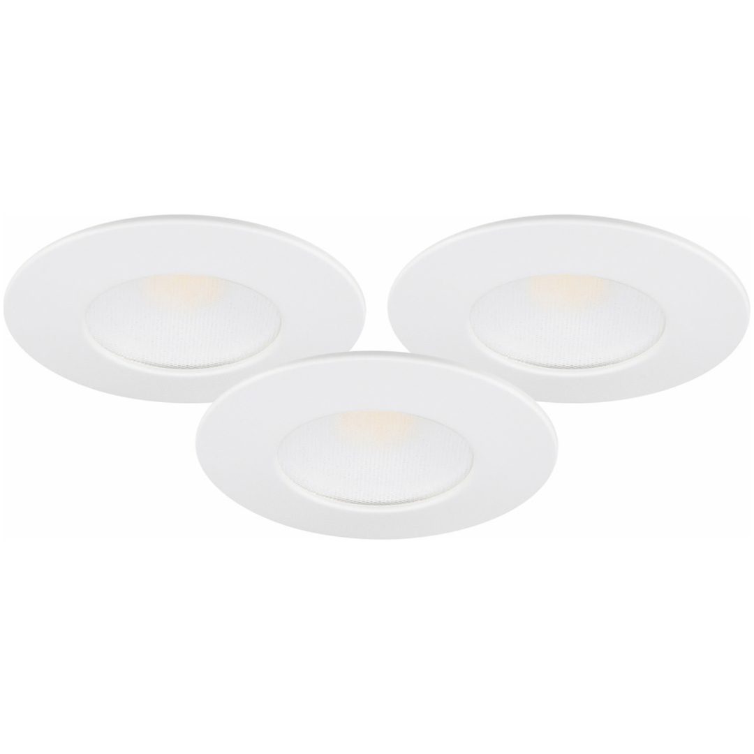 Downlight MD-231, LED, 3x5W, Vit, IP44, 3-pack MALMBERGS – bild 3