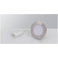 Downlight MD-232, LED, 10W, Satin, IP44 MALMBERGS