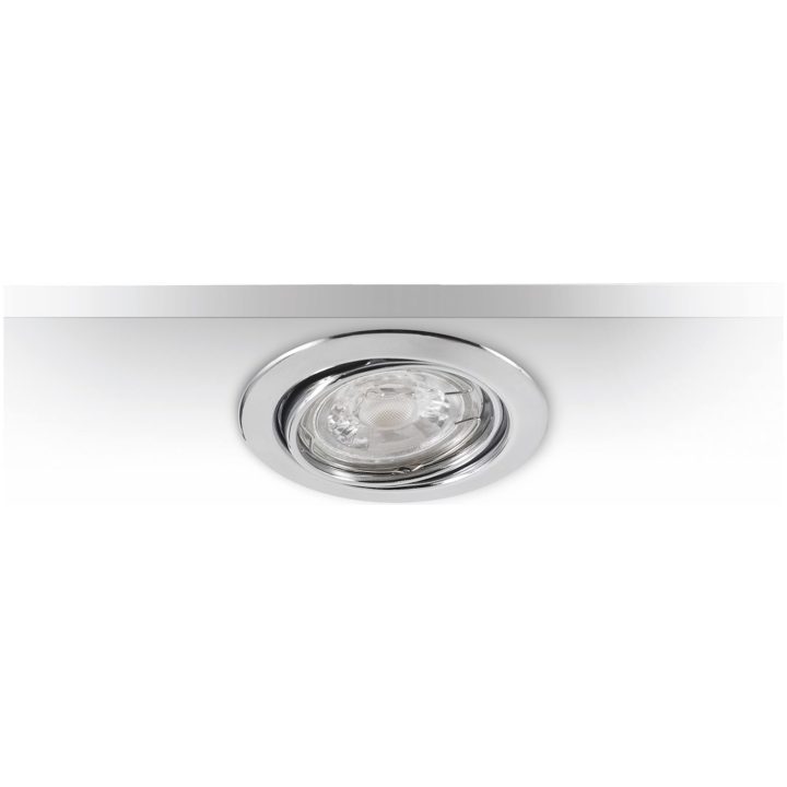 Downlight MD-235, LED, 3x3W, Krom, GU10, 3-pack MALMBERGS – bild 3