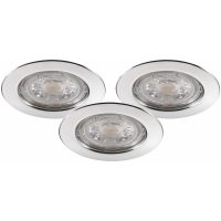 Downlight MD-236, LED, 3x3W, Krom, GU10, 3-pack MALMBERGS