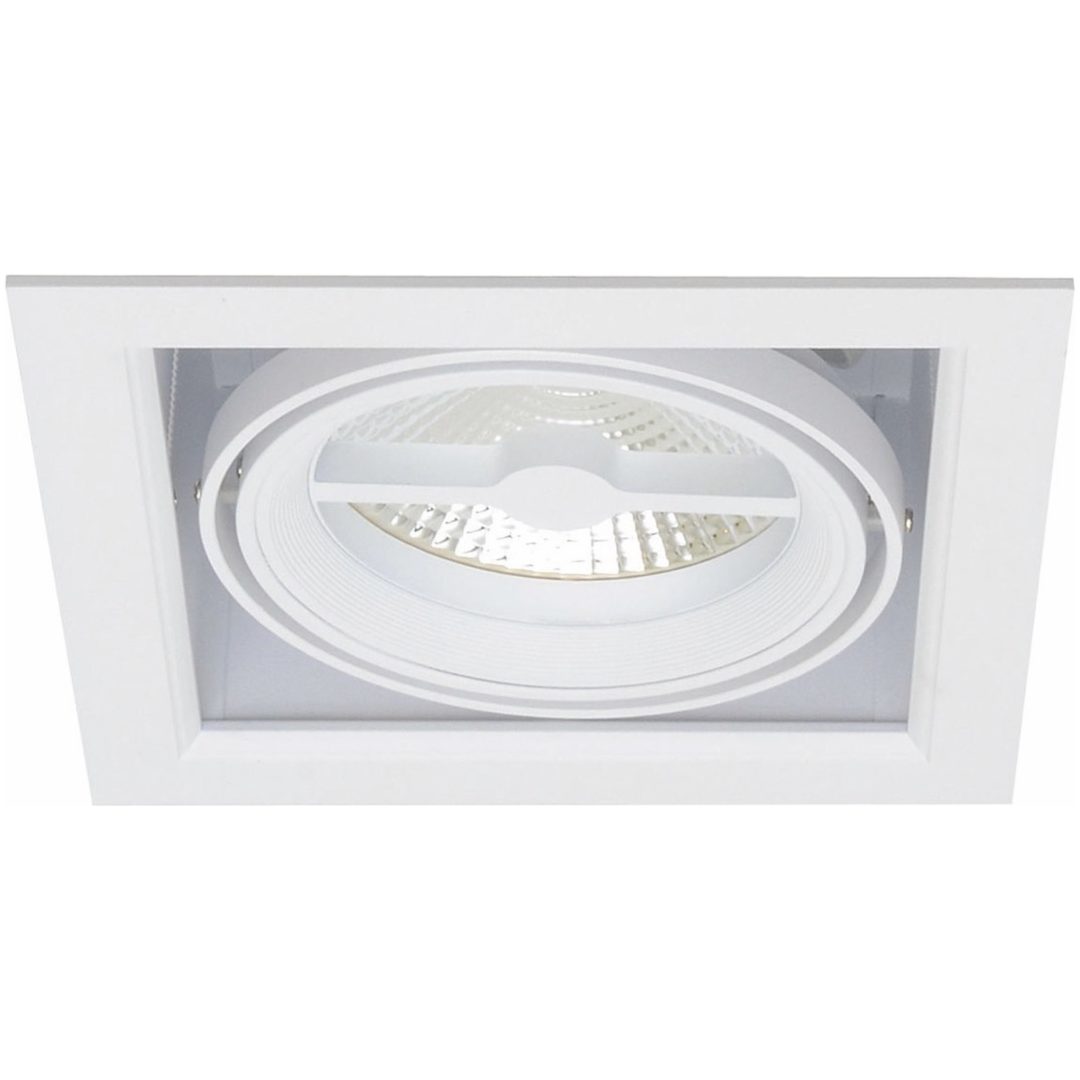 Downlight MD-250, LED, 1x10W, Vit, 230V MALMBERGS