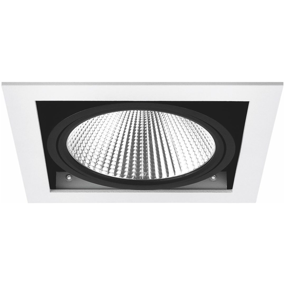 Downlight MD-251, LED, 1x10W, Vit/Svart, IP21 MALMBERGS