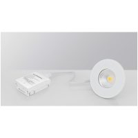 Downlight MD-315, LED, 3W, Vit, 230V, AC-CHIP MALMBERGS