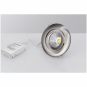 Downlight MD-360, LED, 6W, Satin, AC-Chip, 2700K, IP44 MALMBERGS