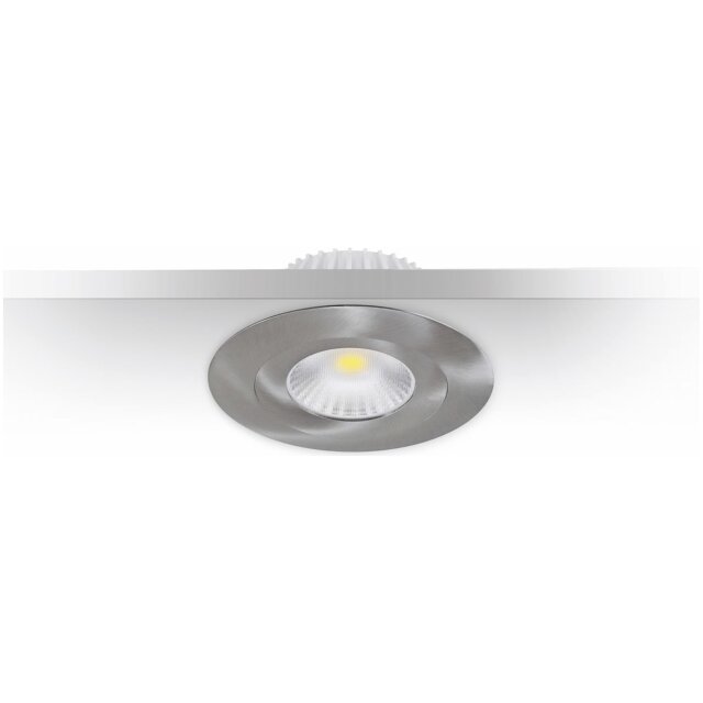Downlight MD-360, LED, 6W, Satin, AC-Chip, IP44 MALMBERGS