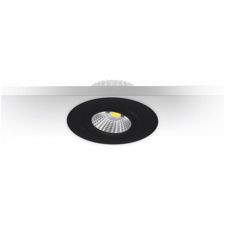 Downlight MD-360, LED, 6W, Svart, AC-Chip, 2700K, IP44 MALMBERGS – bild 3