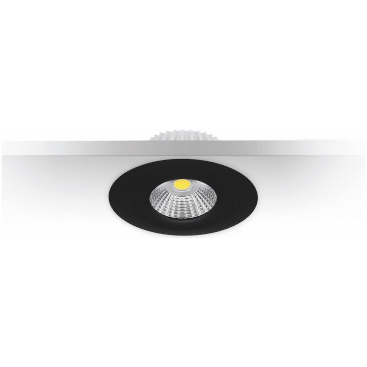 Downlight MD-360, LED, 6W, Svart, AC-Chip, 2700K, IP44 MALMBERGS – bild 2