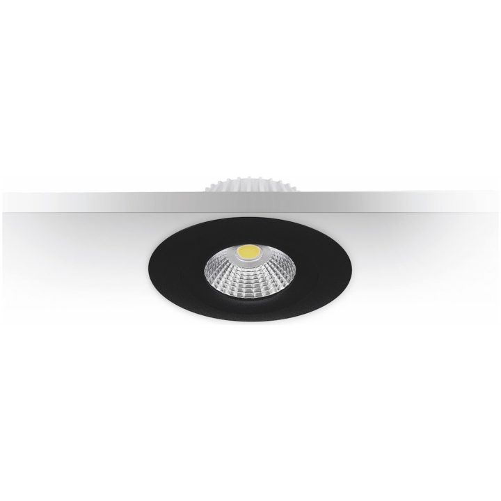 Downlight MD-360, LED, 6W, Svart, AC-Chip, IP44 MALMBERGS – bild 2