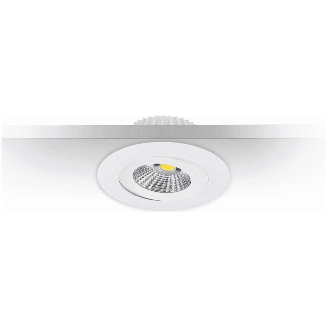 Downlight MD-360, LED, 6W, Vit, AC-Chip, 3000K, IP44 MALMBERGS – bild 4