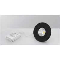 Downlight MD-360, LED, Svart, 860 lm, 230V MALMBERGS
