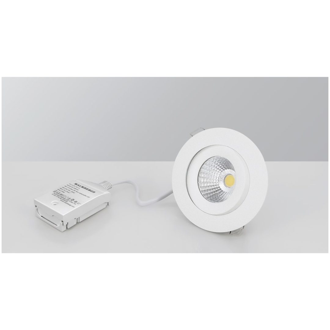 Downlight MD-360, LED, Vit, 860 lm, 230V MALMBERGS